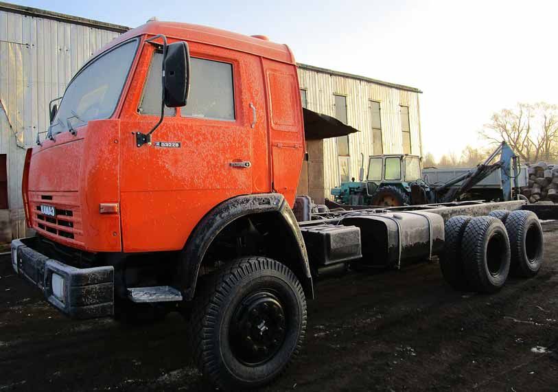 КамАЗ 53228, ШАССИ вездеход 6х6