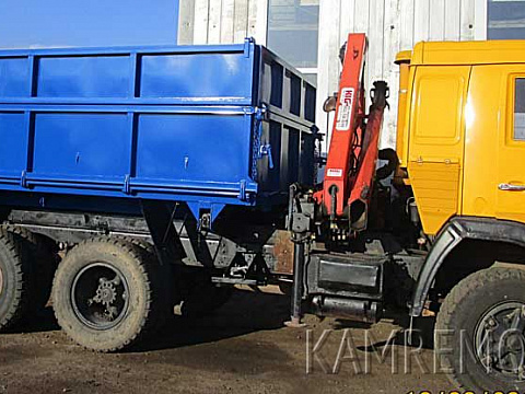 Кузов самосвальный с/х для самосвалов КамАЗ-55102 короткий (4,4 м)