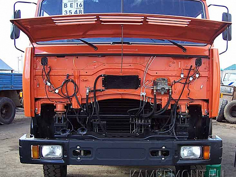 КамАЗ 55111 с двигателем  ЯМЗ-238, самосвал карьерный г/п 13 т