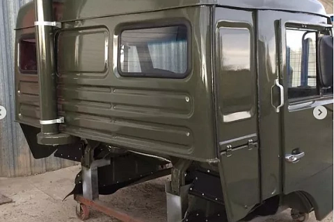 Кабина КАМАЗ после капремонта, состояние новой кабины