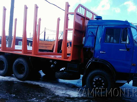 Сортиментовоз КамАЗ-53215 с капремонта г/п 10 т, ПТС б/у.